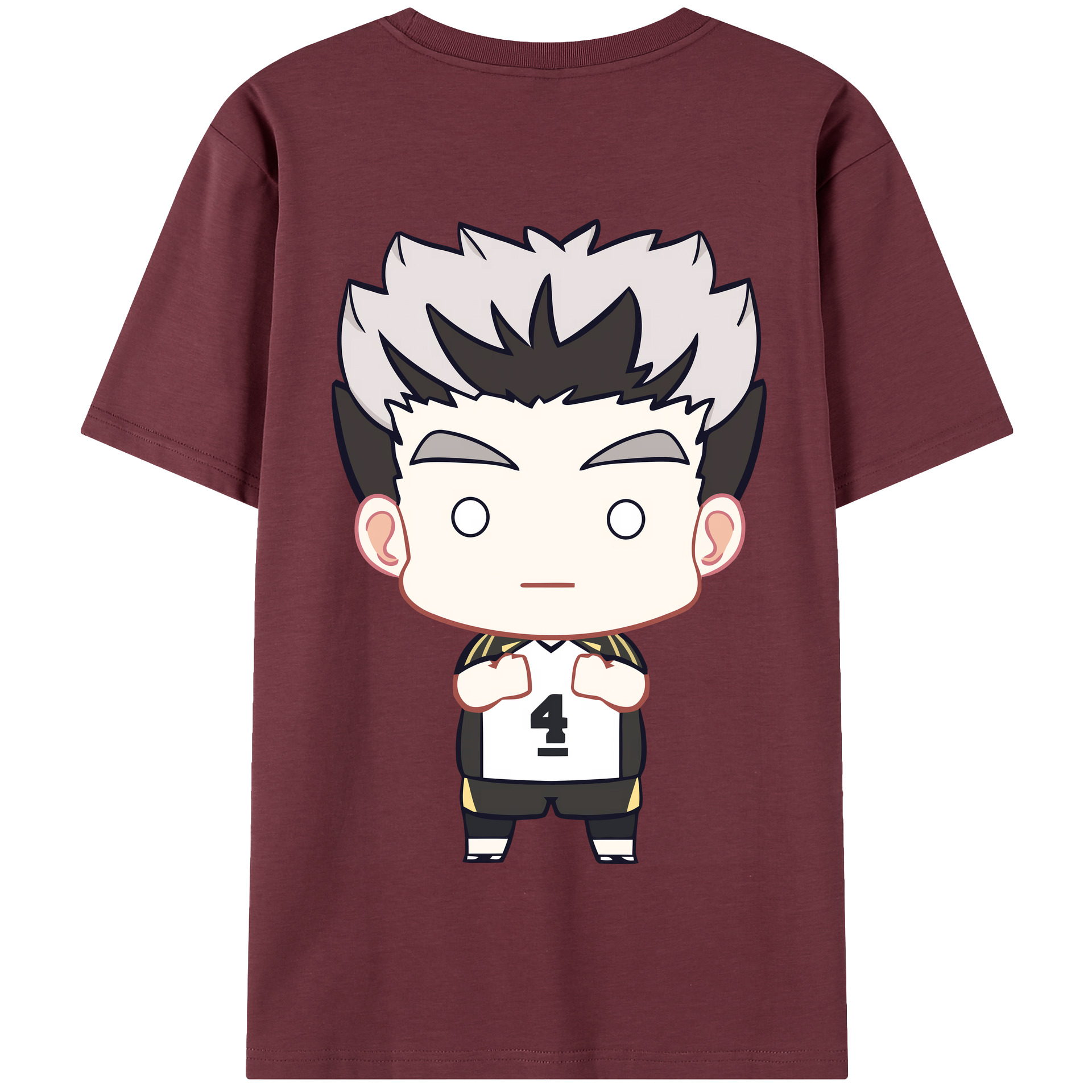 （画像用） ハイキュー!! Haikyu!! 綿100％半袖Tシャツ（背面プリント）
